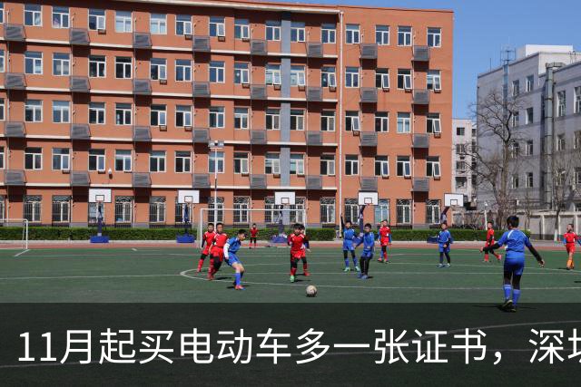 11月起买电动车多一张证书，深圳600万辆存量车不用换